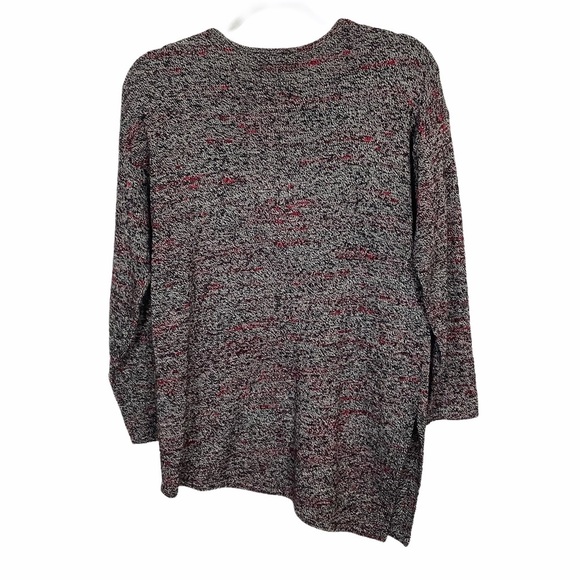 J. Jill sweater asymmetrical wool cashmere blend - Picture 6 of 6